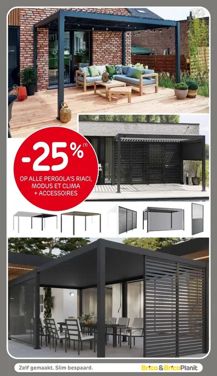 Promotie: Pergola's