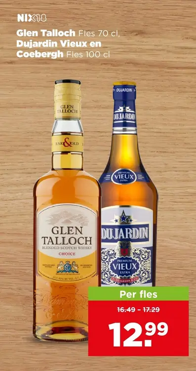 Aanbieding: Glen Talloch, Dujardin Vieux en Coebergh