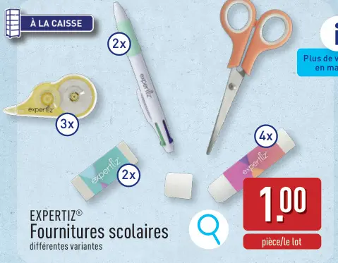 Offre: Fournitures scolaires
