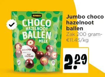 Promotie: Choco hazelnoot ballen