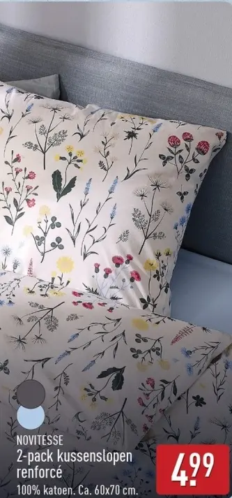 Aanbieding: 2-pack kussenslopen renforcé
