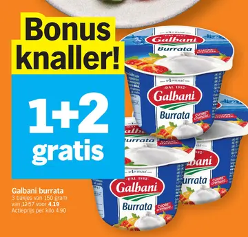 Aanbieding: Galbani burrata