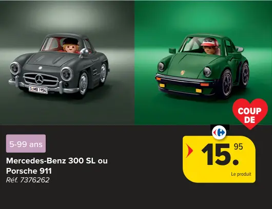 Offre: Mercedes-Benz 300 SL ou Porsche 911