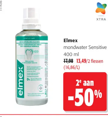 Promotie: Elmex mondwater Sensitive