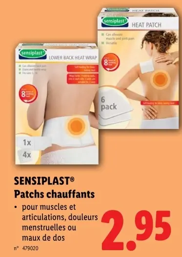 Offre: Patchs chauffants