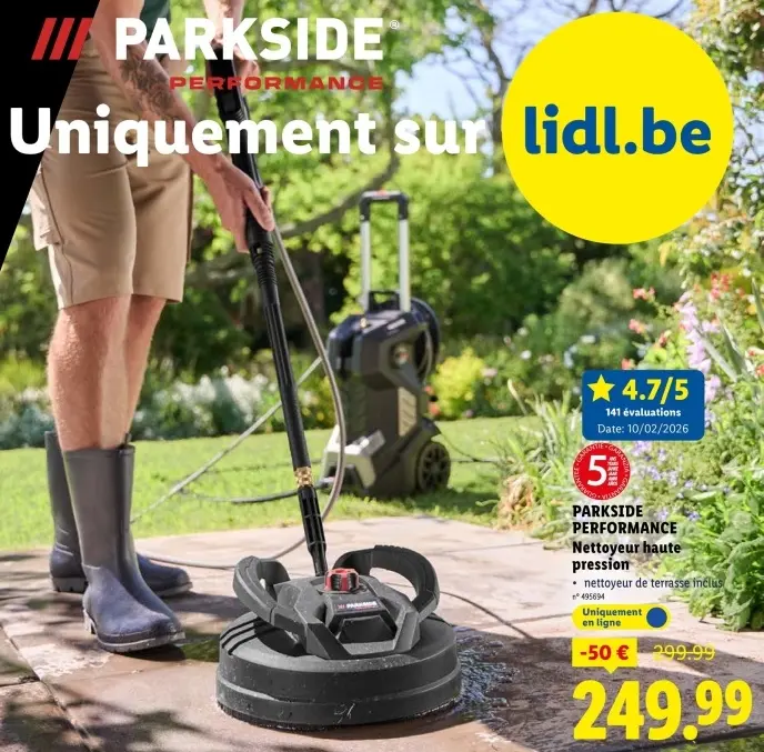 Offre: Nettoyeur haute pression