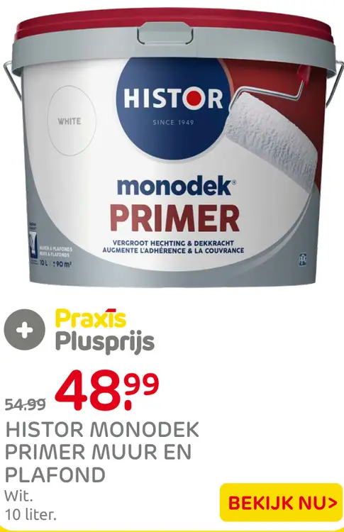 Aanbieding: Monodek Primer Muur En Plafond