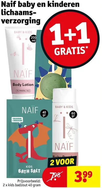 Promotie: Baby en kinderen lichaamsverzorging