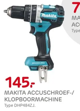 Aanbieding: Makita accuschroef-/klopboormachine