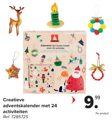 Promotie: Creatieve adventskalender