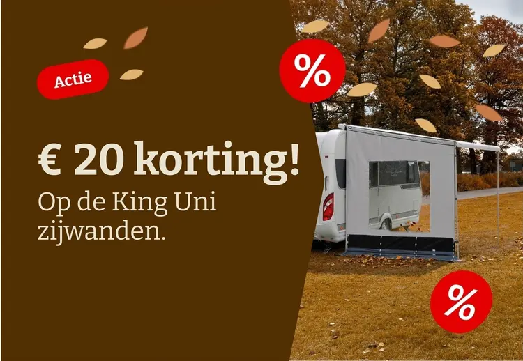 Aanbieding: King Uni zijwanden