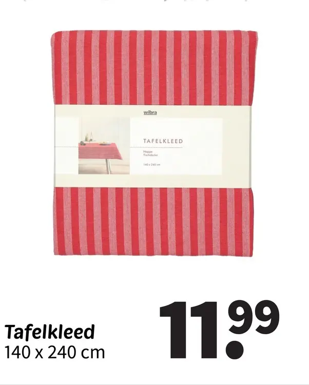 Promotie: Tafelkleed
