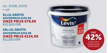Aanbieding: Levis Primer
