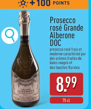 Offre: Prosecco rosé Grande Alberone DOC