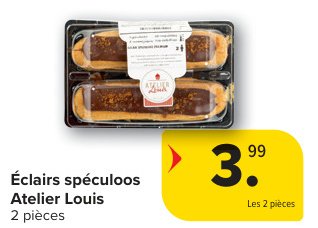 Offre: Éclairs spéculoos Atelier Louis