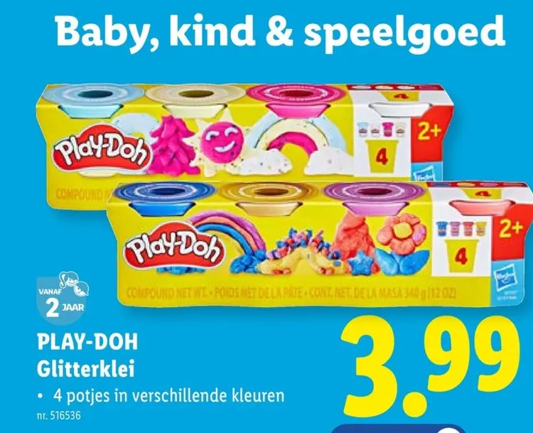 Promotie: Glitterklei