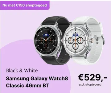 Aanbieding: Samsung Galaxy Watch8 Classic