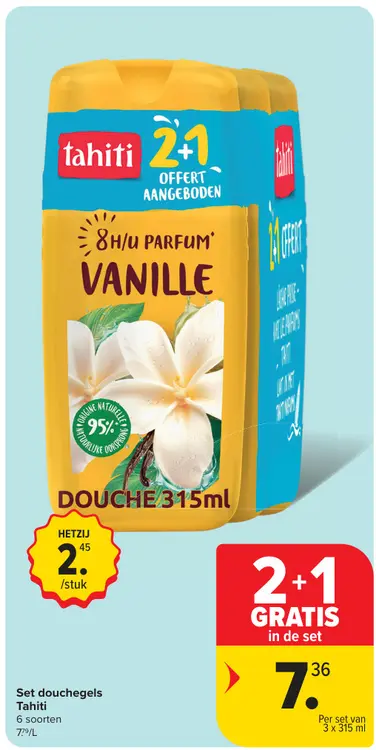Promotie: Set douchegels