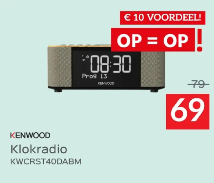 Promotie: Klokradio