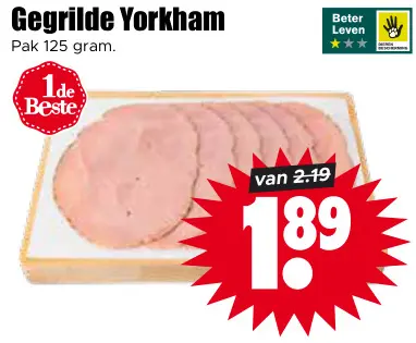 Aanbieding: Gegrilde Yorkham