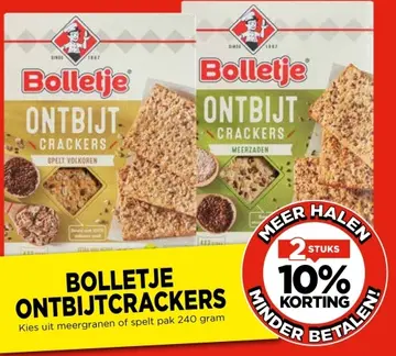 Aanbieding: Bolletje ontbijtcrackers