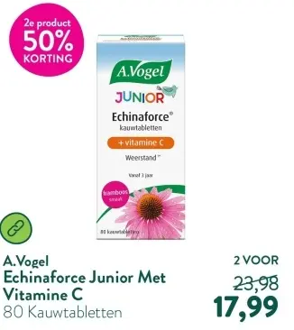 Aanbieding: Echinaforce Junior Met Vitamine C