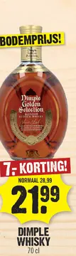Aanbieding: DIMPLE WHISKY