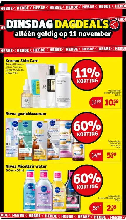 Aanbieding: Nivea Micellair water