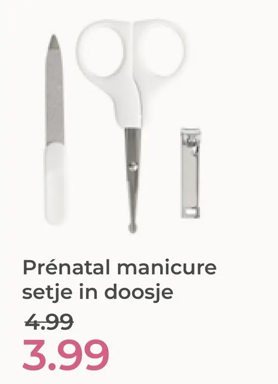 Aanbieding: Manicure setje in doosje