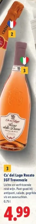 Aanbieding: Ca' del Lago Rosato IGT Trevenezie