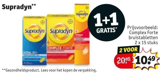 Aanbieding: Supradyn