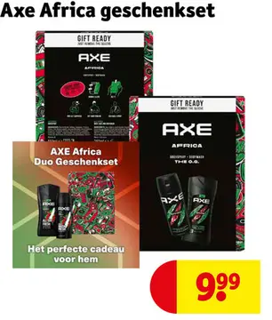 Aanbieding: Axe Africa geschenkset