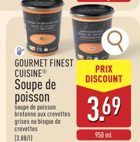 Offre: Soupe de poisson
