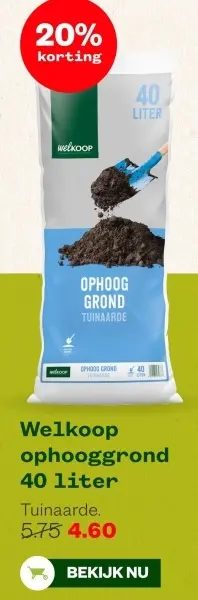 Aanbieding: Ophooggrond