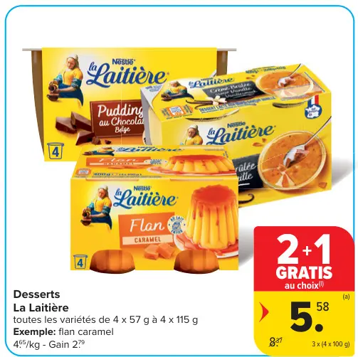 Offre: Desserts