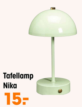 Aanbieding: Tafellamp Nika Oranje