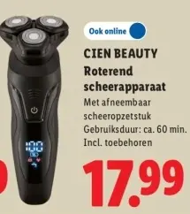 Aanbieding: Roterend scheerapparaat