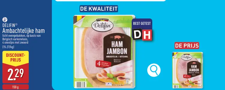 Promotie: Ambachtelijke ham