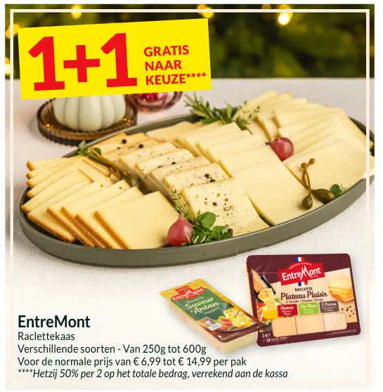 Promotie: Raclettekaas