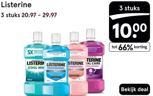 Aanbieding: Listerine