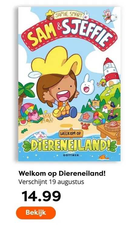 Aanbieding: Kinderboek - Welkom op Diereneiland!