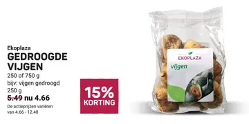 Aanbieding: Gedroogde vijgen