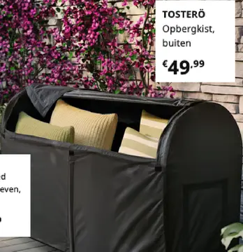 Aanbieding: Opbergkist, buiten