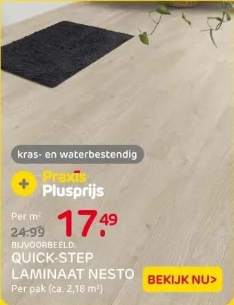 Aanbieding: Quick-step laminaat nesto