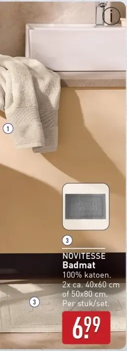 Aanbieding: Badmat