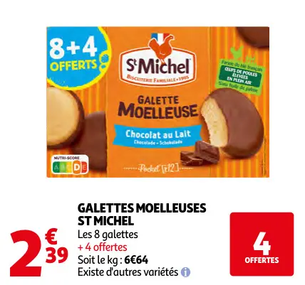 Promotie: Galettes moelleuses