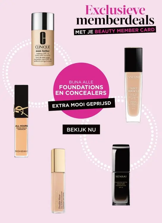 Aanbieding: Foundations en Concealers