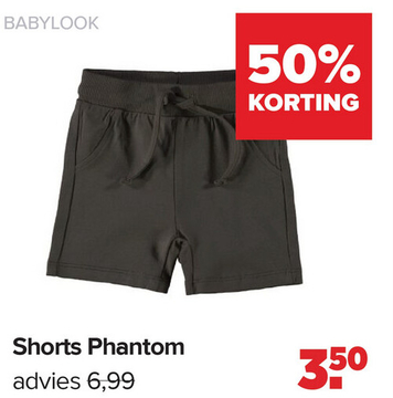 Aanbieding: Babylook Shorts Phantom