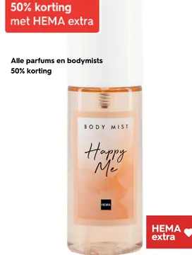 Aanbieding: Body Mist Happy Me