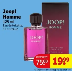 Promotie: Homme